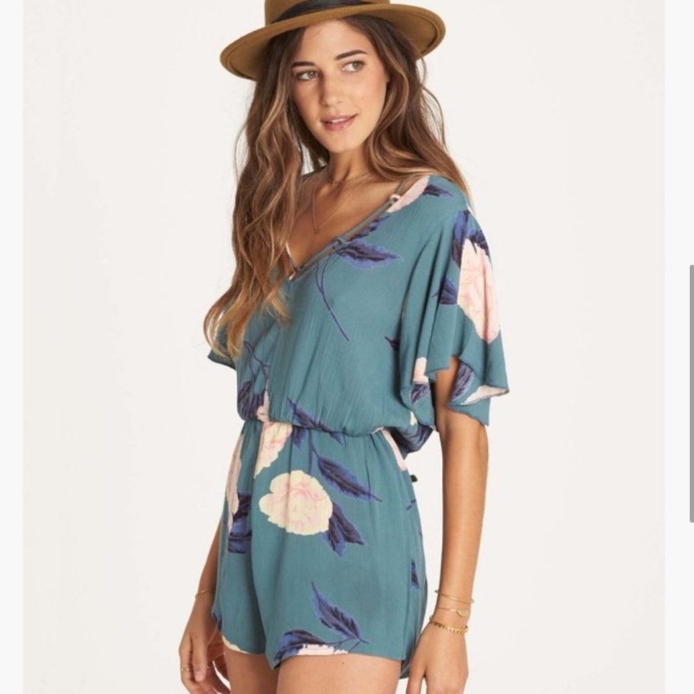Billabong Floral Romper